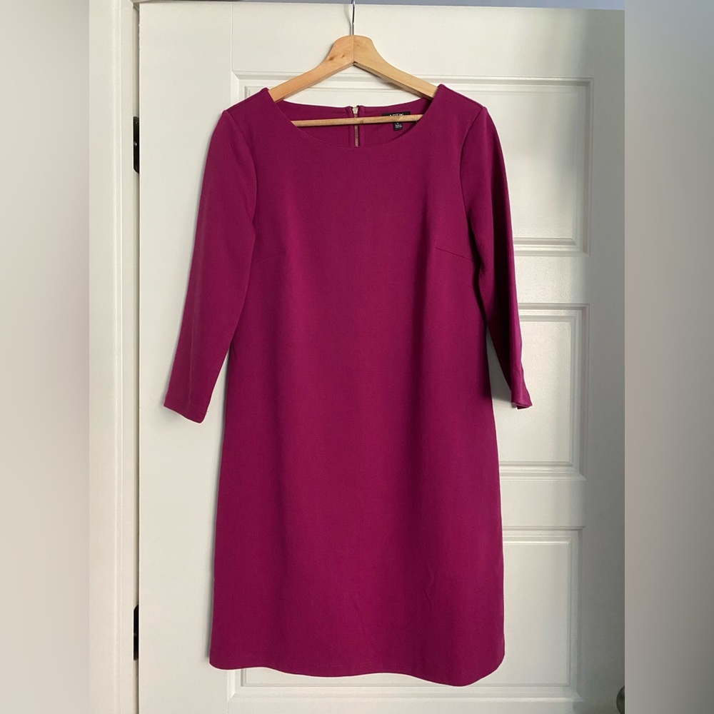Magenta Sheath Dress - EUC!